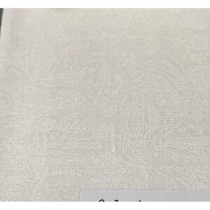 Fabric Quarters Cream Floral Cotton Fabric 18" x 21" Crafts Sewing